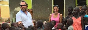 Gabrielle and Russell’s first visit to Uganda – February 2015